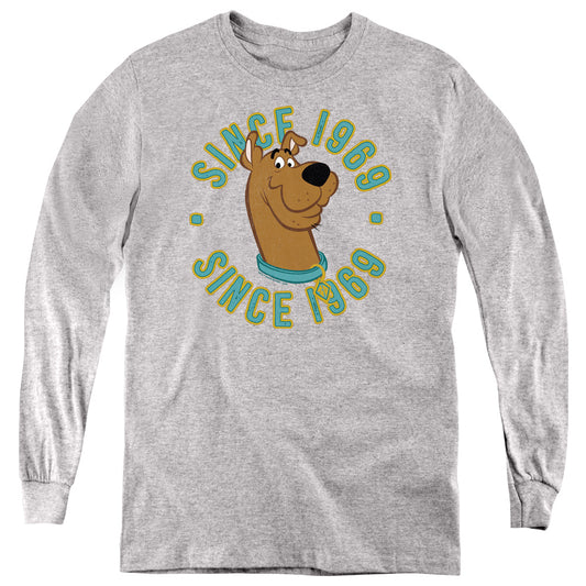 SCOOBY DOO : SCOOBY 1969 L\S YOUTH Athletic Heather LG