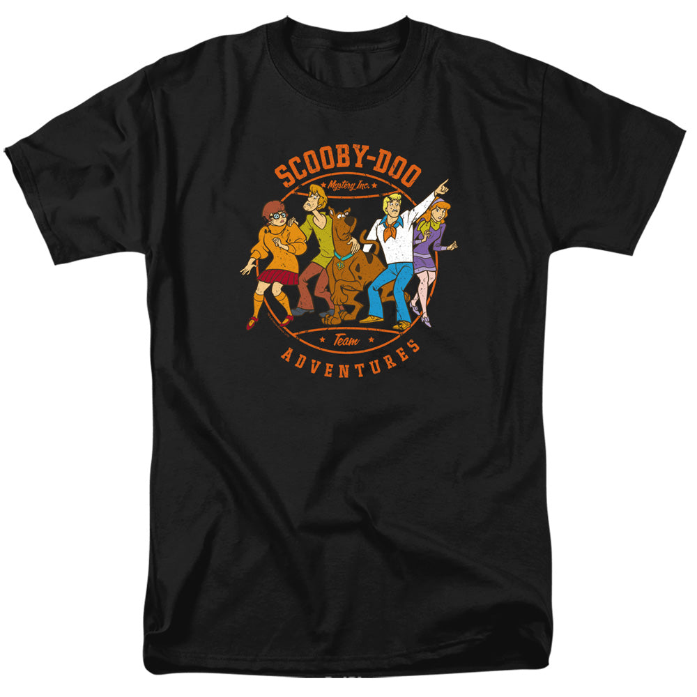 SCOOBY DOO : SCOOBY ADVENTURES S\S ADULT 18\1 Black 2X