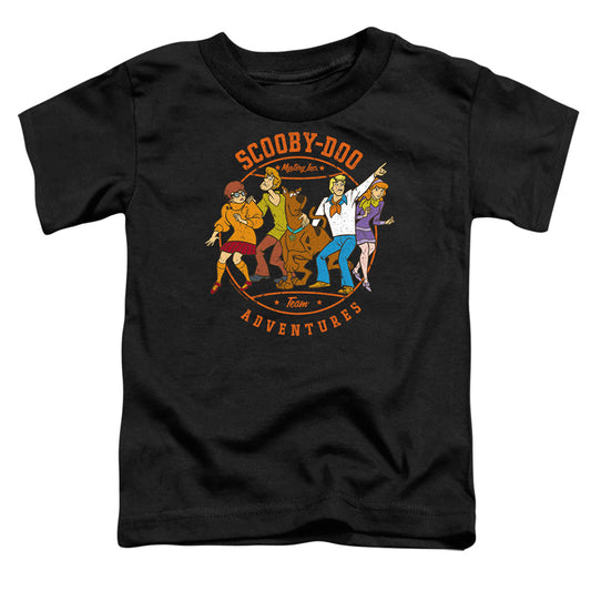 SCOOBY DOO : SCOOBY ADVENTURES S\S TODDLER TEE Black LG (4T)