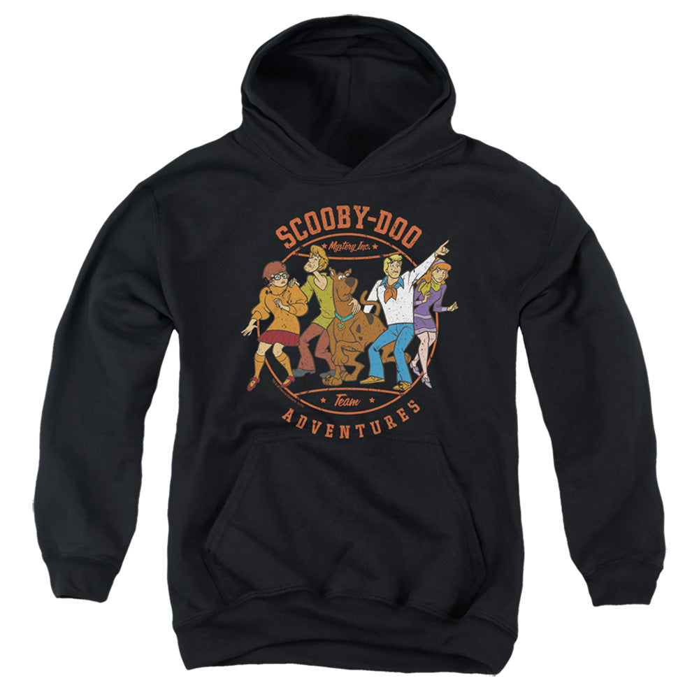 SCOOBY DOO : SCOOBY ADVENTURES YOUTH PULL OVER HOODIE Black LG