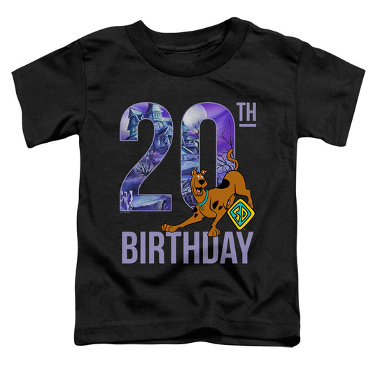 SCOOBY DOO : SCOOBY DOO BIRTHDAY S\S TODDLER TEE Black MD (3T)