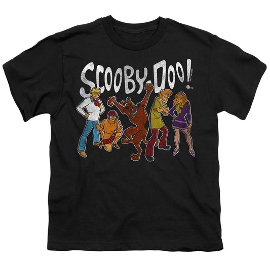 SCOOBY DOO : SCOOBY DOO GANG S\S YOUTH 18\1 Black LG