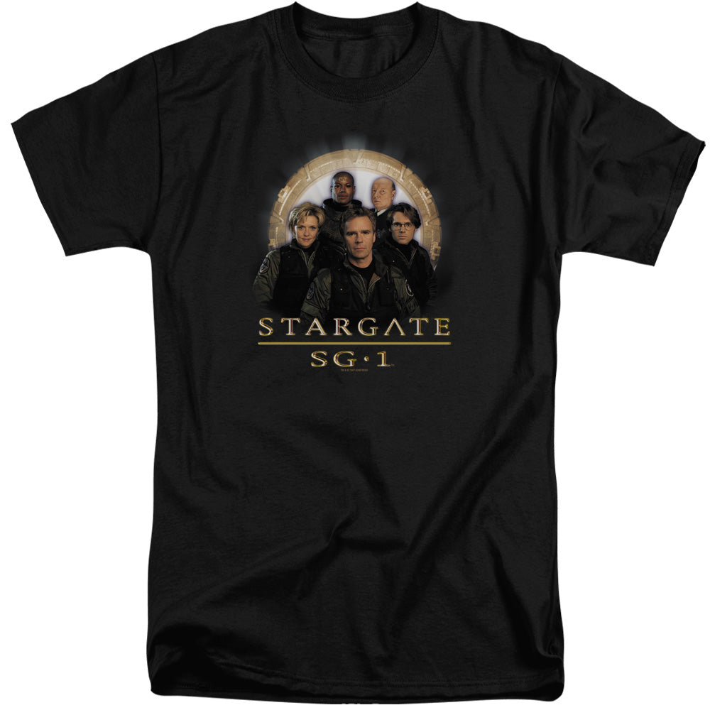 STARGATE SG1 : SG1 TEAM S\S ADULT TALL BLACK 3X