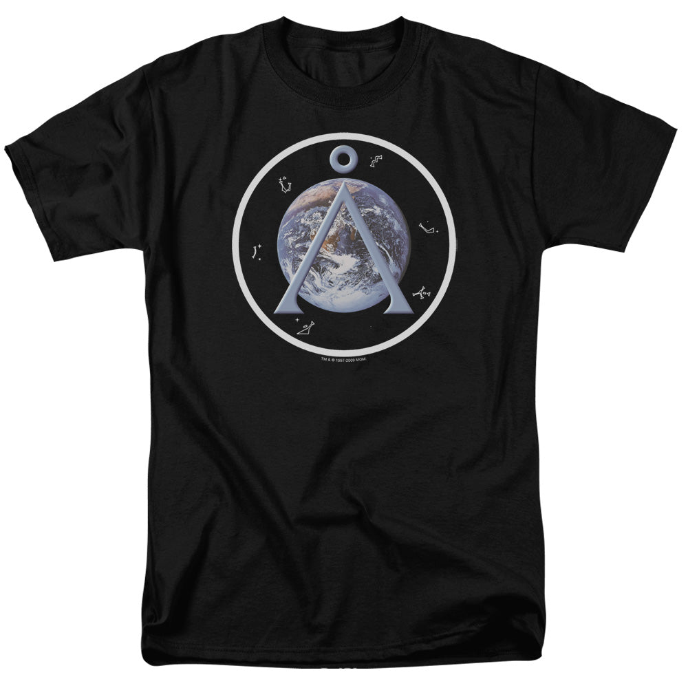 STARGATE SG1 : EARTH EMBLEM S\S ADULT 18\1 Black 2X