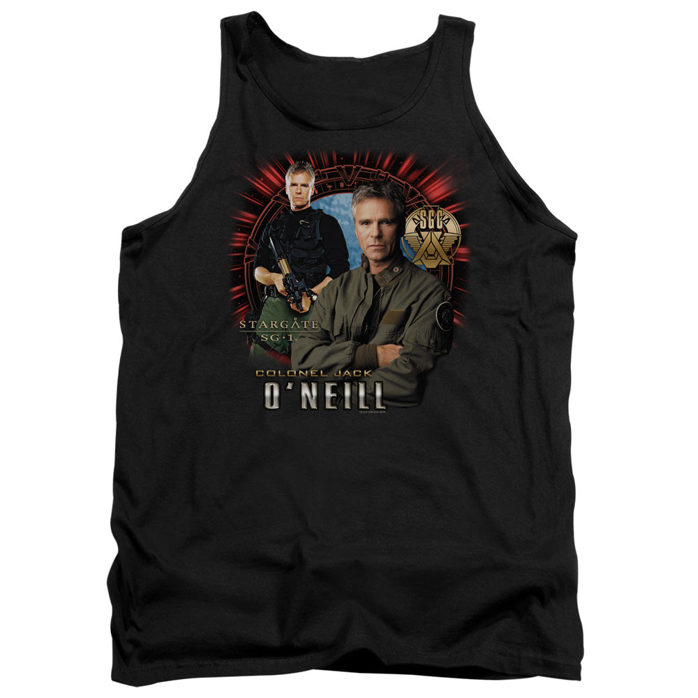 STARGATE SG1 : JACK O'NEILL ADULT TANK BLACK 2X