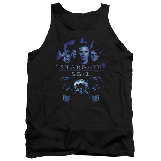 STARGATE SG1 : SG1 STARGATE COMMAND ADULT TANK BLACK 2X