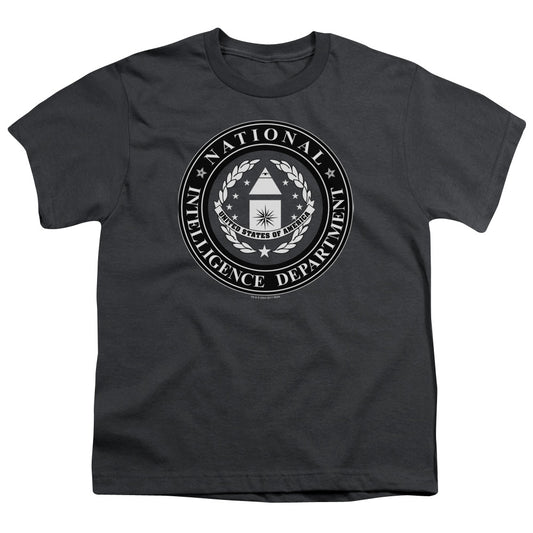 STARGATE SG1 : NID LOGO S\S YOUTH 18\1 CHARCOAL XL