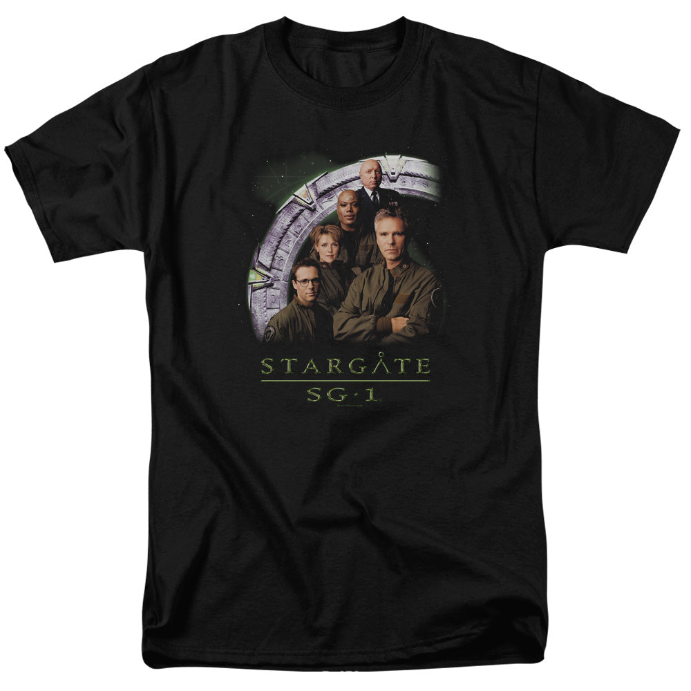 STARGATE SG1 : CAST STACKED S\S ADULT 18\1 BLACK SM