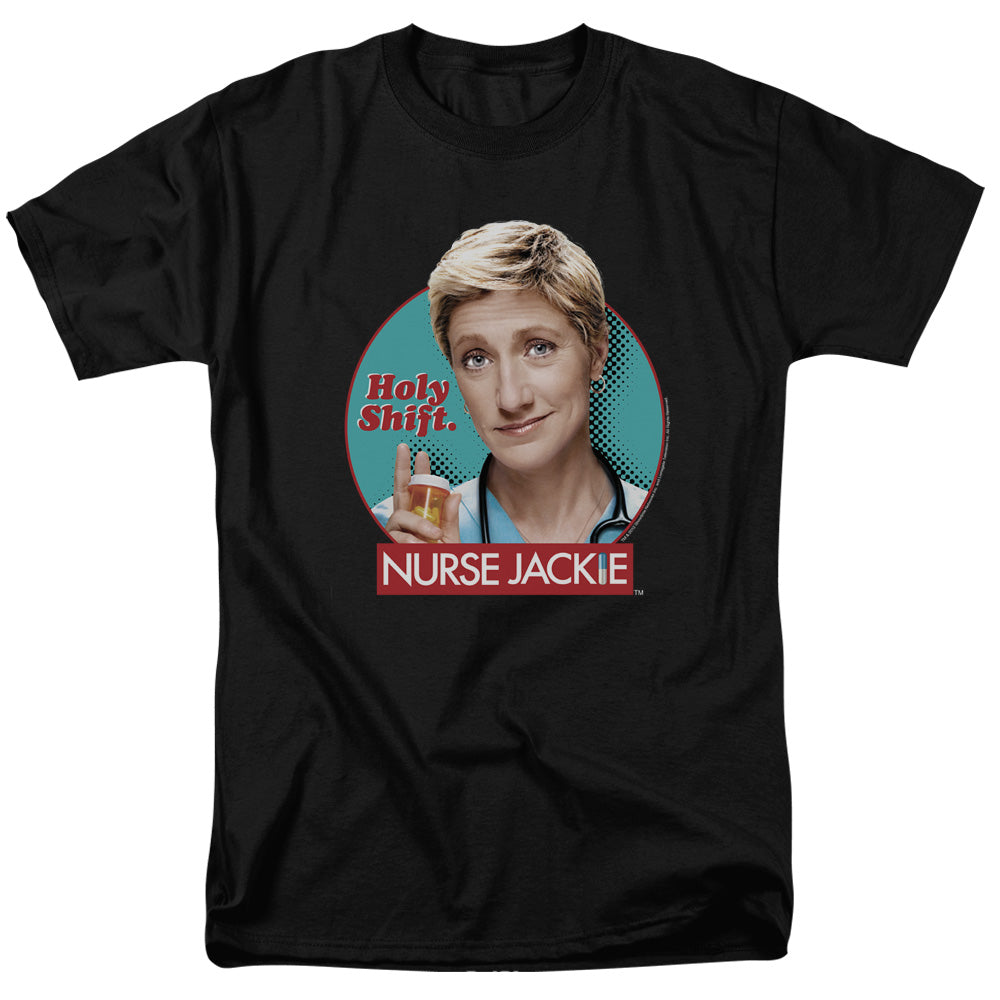 NURSE JACKIE : HOLY SHIFT S\S ADULT 18\1 CHARCOAL 3X