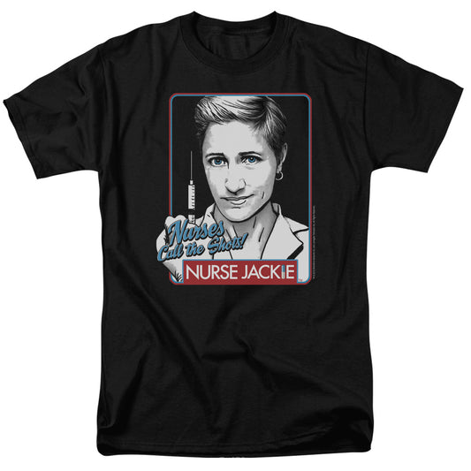 NURSE JACKIE : NURSES CALL THE SHOTS S\S ADULT 18\1 BLACK 2X