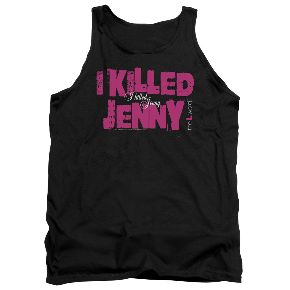 THE L WORD : I KILLED JENNY ADULT TANK BLACK MD