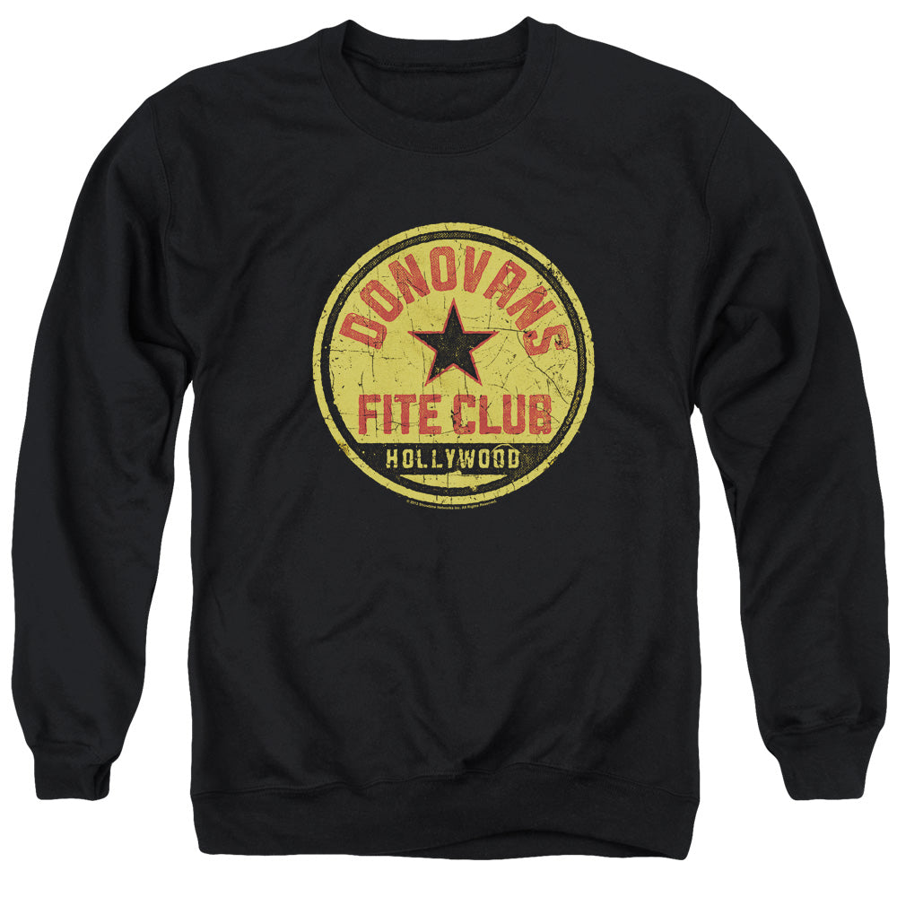 RAY DONOVAN : FITE CLUB ADULT CREW NECK SWEATSHIRT BLACK 2X