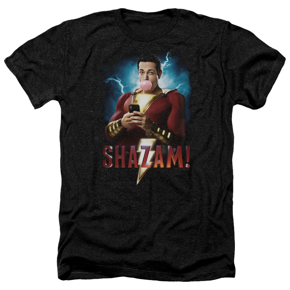 SHAZAM MOVIE : BLOWING UP ADULT HEATHER Black LG