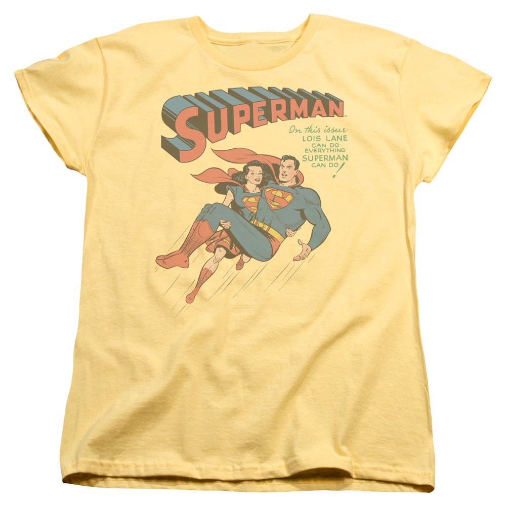 SUPERMAN : #57 COVER S\S WOMENS TEE Banana XL