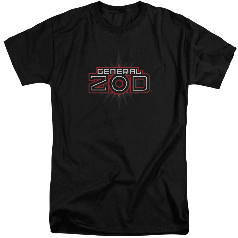 SUPERMAN : ZOD LOGO S\S ADULT TALL BLACK XL