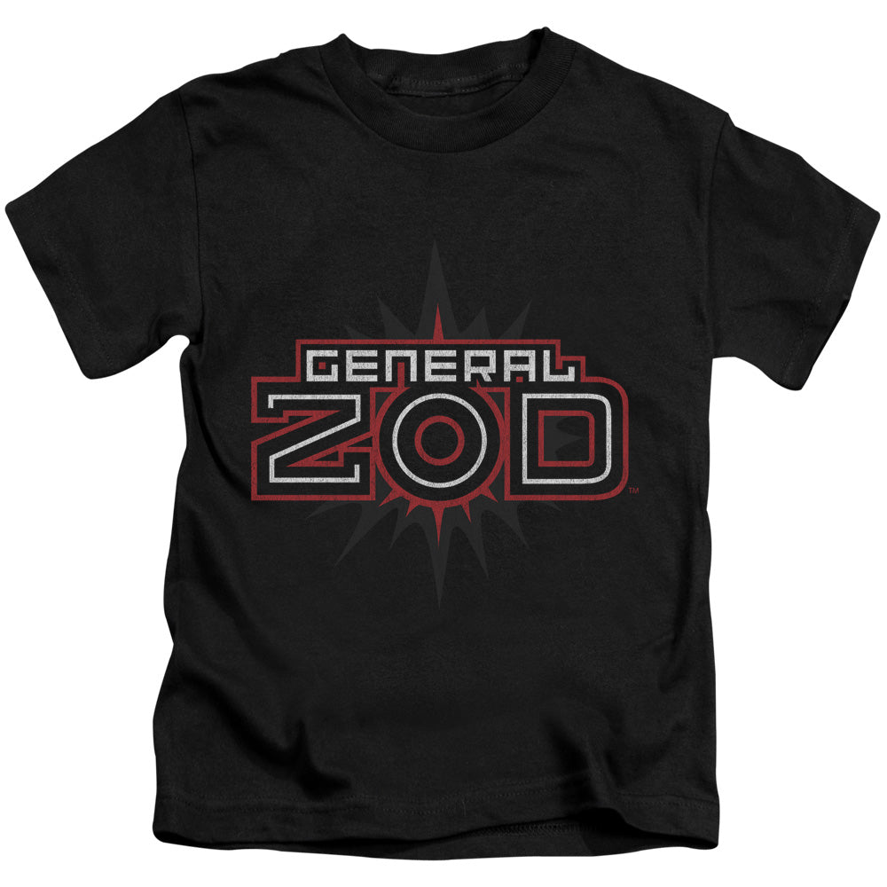 SUPERMAN : ZOD LOGO S\S JUVENILE 18\1 BLACK MD (5\6)