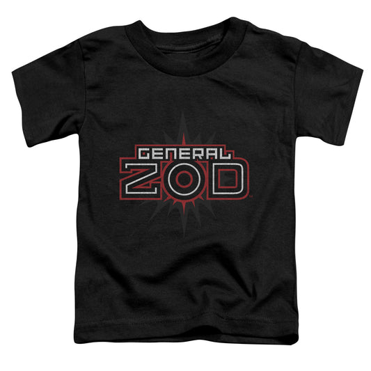 SUPERMAN : ZOD LOGO S\S TODDLER TEE BLACK MD (3T)