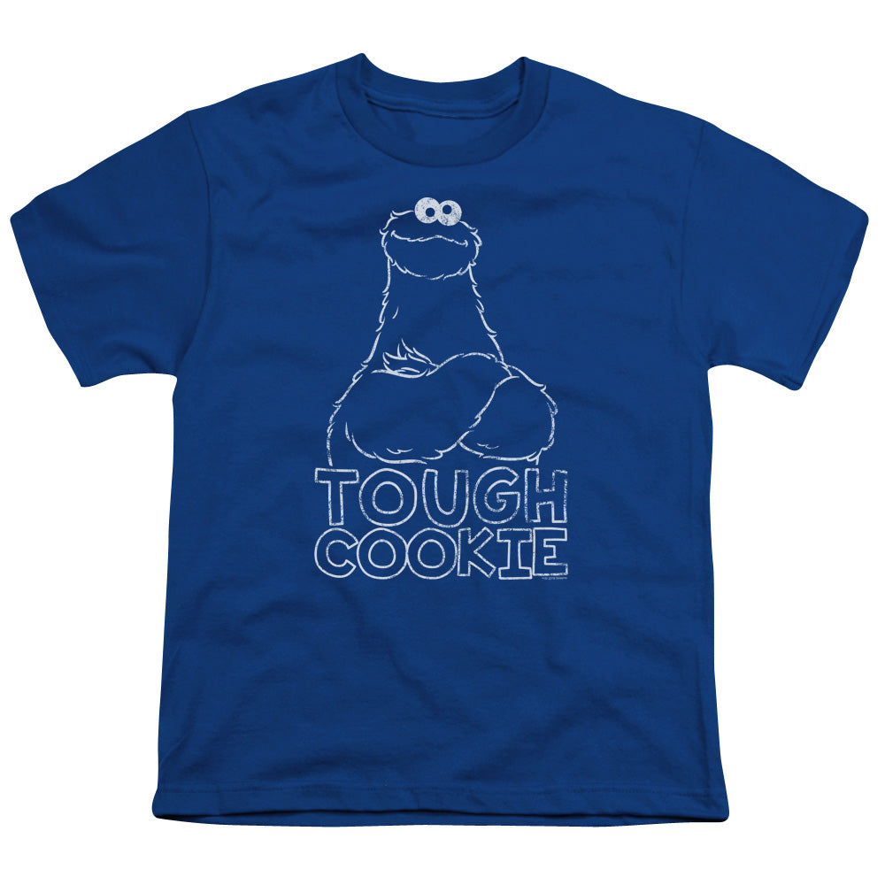 SESAME STREET : TOUGH COOKIE S\S YOUTH 18\1 Royal Blue XS