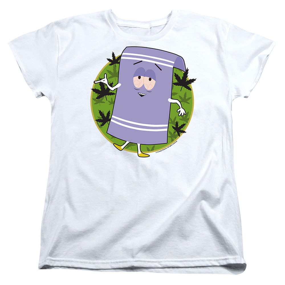 SOUTH PARK : TOWELIE WOMENS SHORT SLEEVE White MD