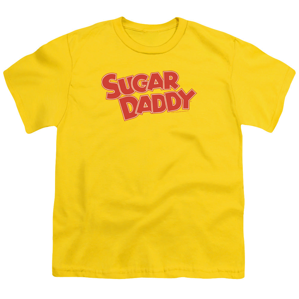 TOOTSIE ROLL : SUGAR DADDY S\S YOUTH 18\1 YELLOW LG