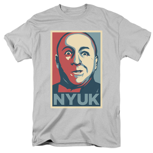 THREE STOOGES : NYUK S\S ADULT 18\1 SILVER 2X