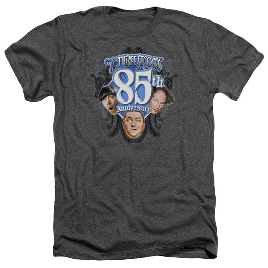 THREE STOOGES : 85TH ANNIVERSARY 2 ADULT HEATHER CHARCOAL 2X