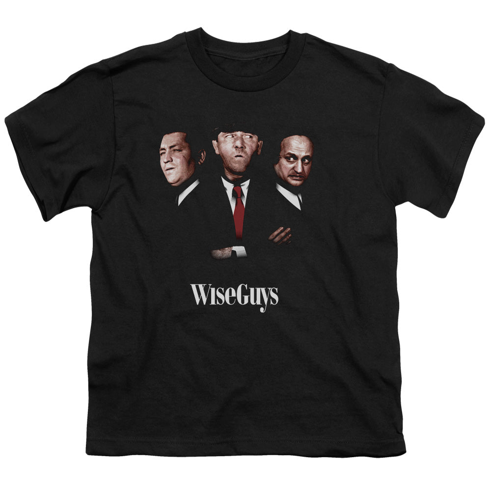 THREE STOOGES : WISEGUYS S\S YOUTH 18\1 BLACK MD
