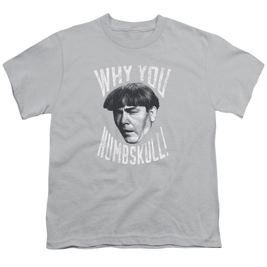 THREE STOOGES : NUMBSKULL S\S YOUTH 18\1 Silver XL