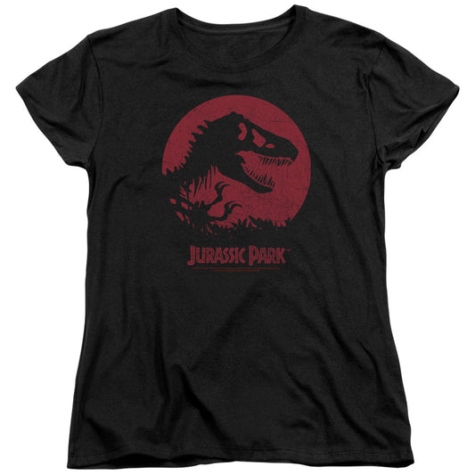 JURASSIC PARK : T WOMENS SHORT SLEEVE Black XL