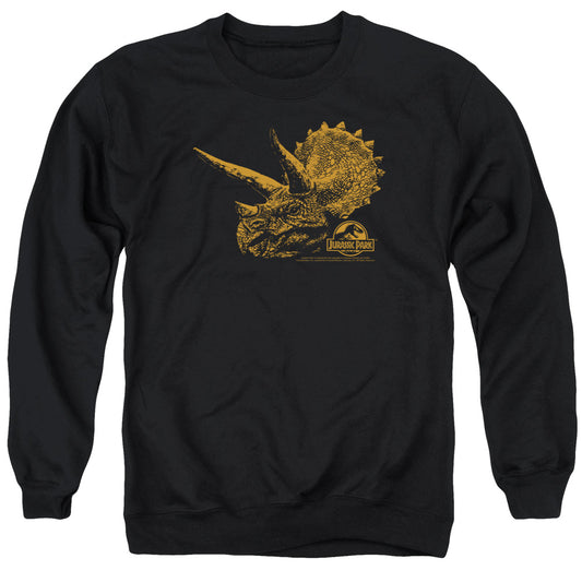 JURASSIC PARK : TRI MOUNT ADULT CREW NECK SWEATSHIRT BLACK SM