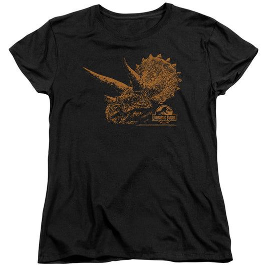 JURASSIC PARK : TRI MOUNT S\S WOMENS TEE BLACK 2X