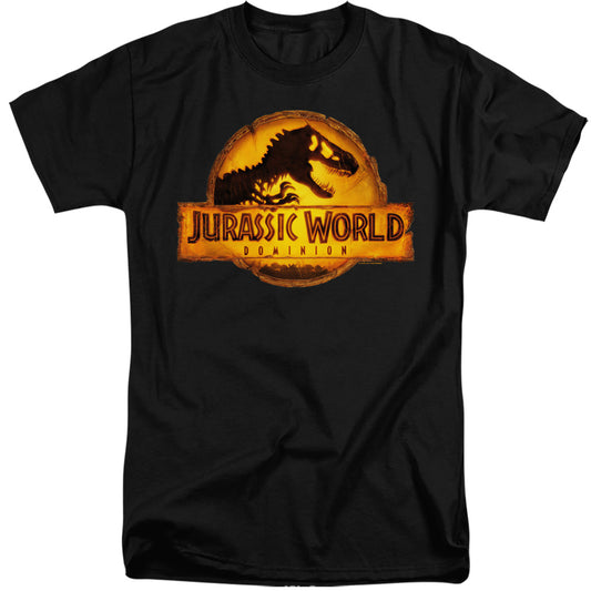 JURASSIC WORLD : RENDERED LOGO ADULT TALL FIT SHORT SLEEVE Black 2X