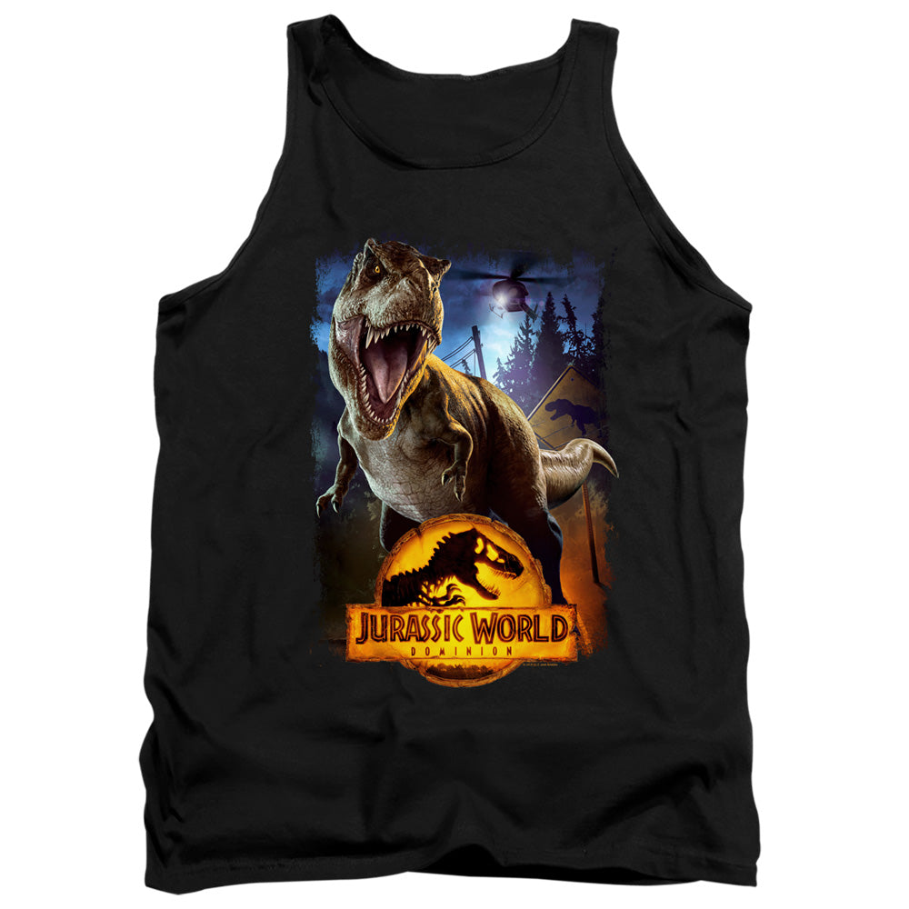 JURASSIC WORLD : NO MORE FENCES ADULT TANK Black 2X