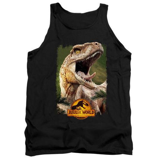 JURASSIC WORLD : RAPTOR BEAUTY SHOT ADULT TANK Black 2X