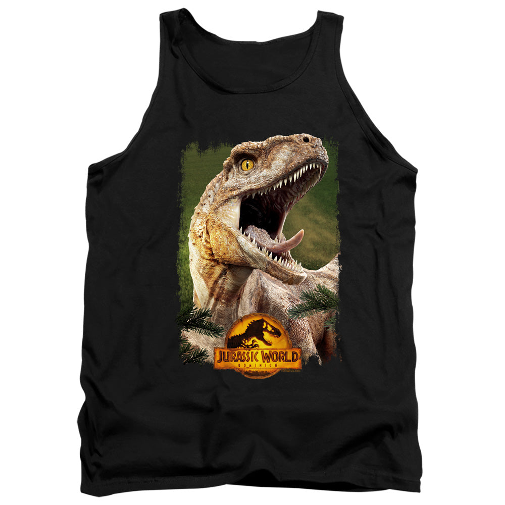 JURASSIC WORLD : RAPTOR BEAUTY SHOT ADULT TANK Black MD