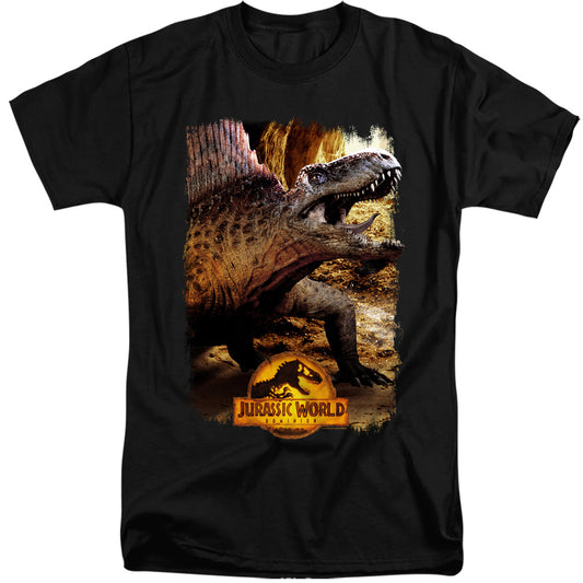 JURASSIC WORLD : DIMETRODON BEAUTY SHOT ADULT TALL FIT SHORT SLEEVE Black 2X