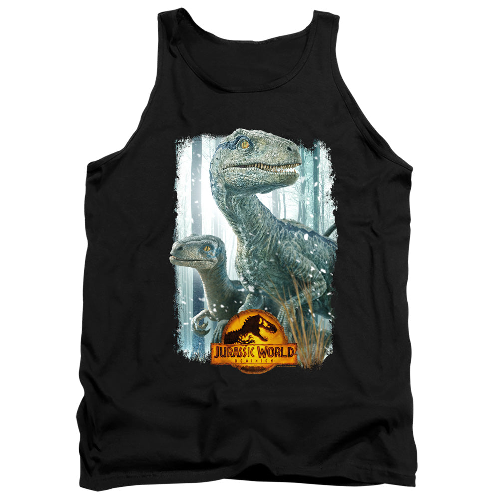 JURASSIC WORLD : BLUE BEAUTY SHOT ADULT TANK Black XL