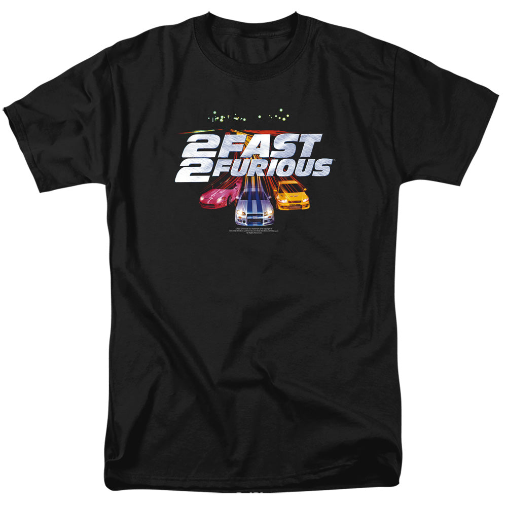 2 FAST 2 FURIOUS : LOGO S\S ADULT 18\1 BLACK SM