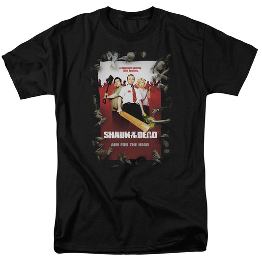 SHAUN OF THE DEAD : POSTER S\S ADULT 18\1 BLACK 2X