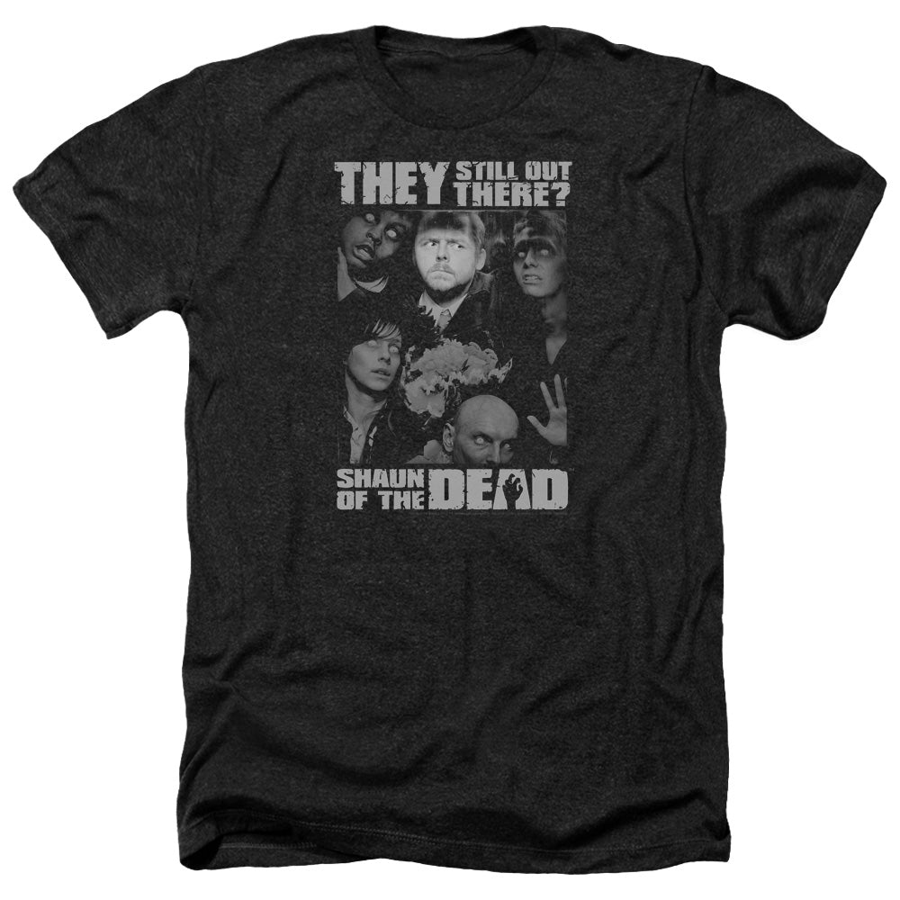 SHAUN OF THE DEAD : STILL OUT THERE ADULT HEATHER BLACK 2X