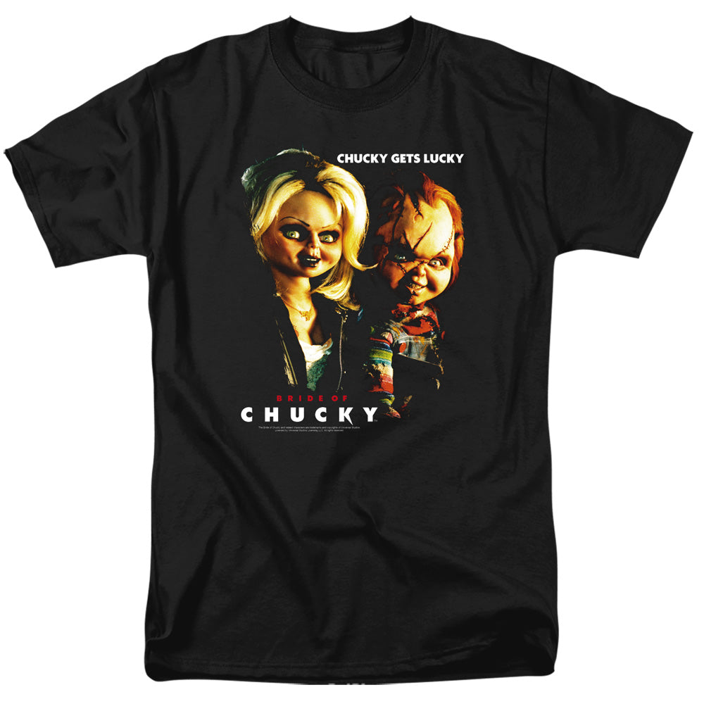 BRIDE OF CHUCKY : CHUCKY GETS LUCKY S\S ADULT 18\1 BLACK 2X