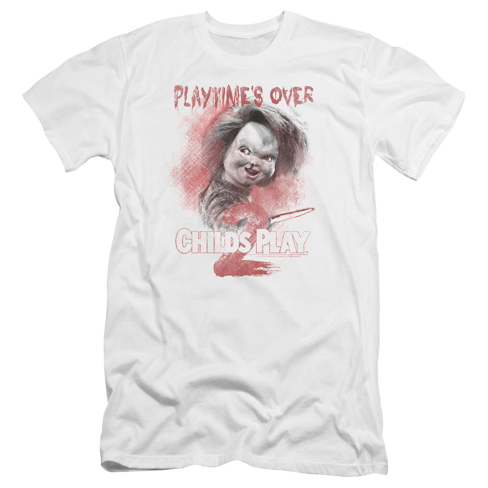 CHILD'S PLAY 2 : PLATTIME'S OVER PREMIUM CANVAS ADULT SLIM FIT 30\1 WHITE 2X