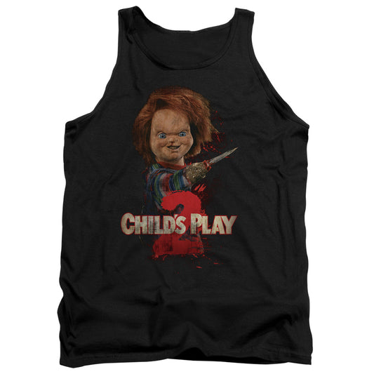 CHILD'S PLAY 2 : HERE'S CHUCKY ADULT TANK BLACK 2X