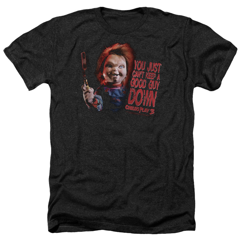 CHILD'S PLAY 3 : GOOD GUY ADULT HEATHER BLACK XL