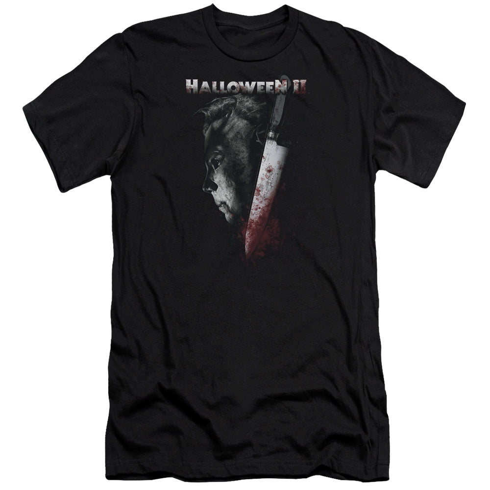 HALLOWEEN II : COLD GAZE PREMIUM CANVAS ADULT SLIM FIT 30\1 BLACK 2X