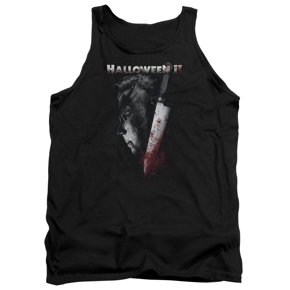 HALLOWEEN II : COLD GAZE ADULT TANK BLACK 2X