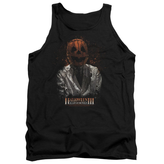 HALLOWEEN III : H3 SCIENTIST ADULT TANK BLACK MD