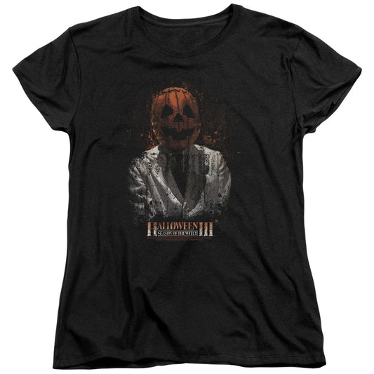 HALLOWEEN III : H3 SCIENTIST S\S WOMENS TEE BLACK 2X