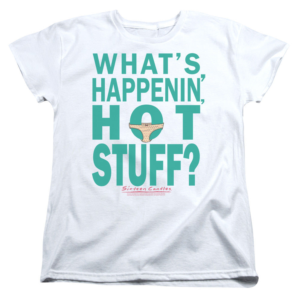 BREAKFAST CLUB : WHAT'S HAPPENIN' S\S WOMENS TEE White LG