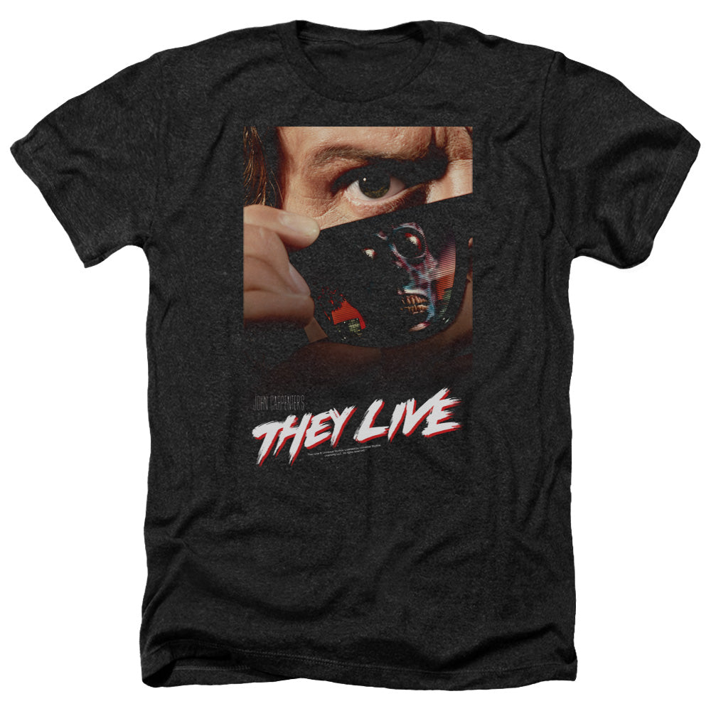 THEY LIVE : POSTER ADULT HEATHER BLACK XL